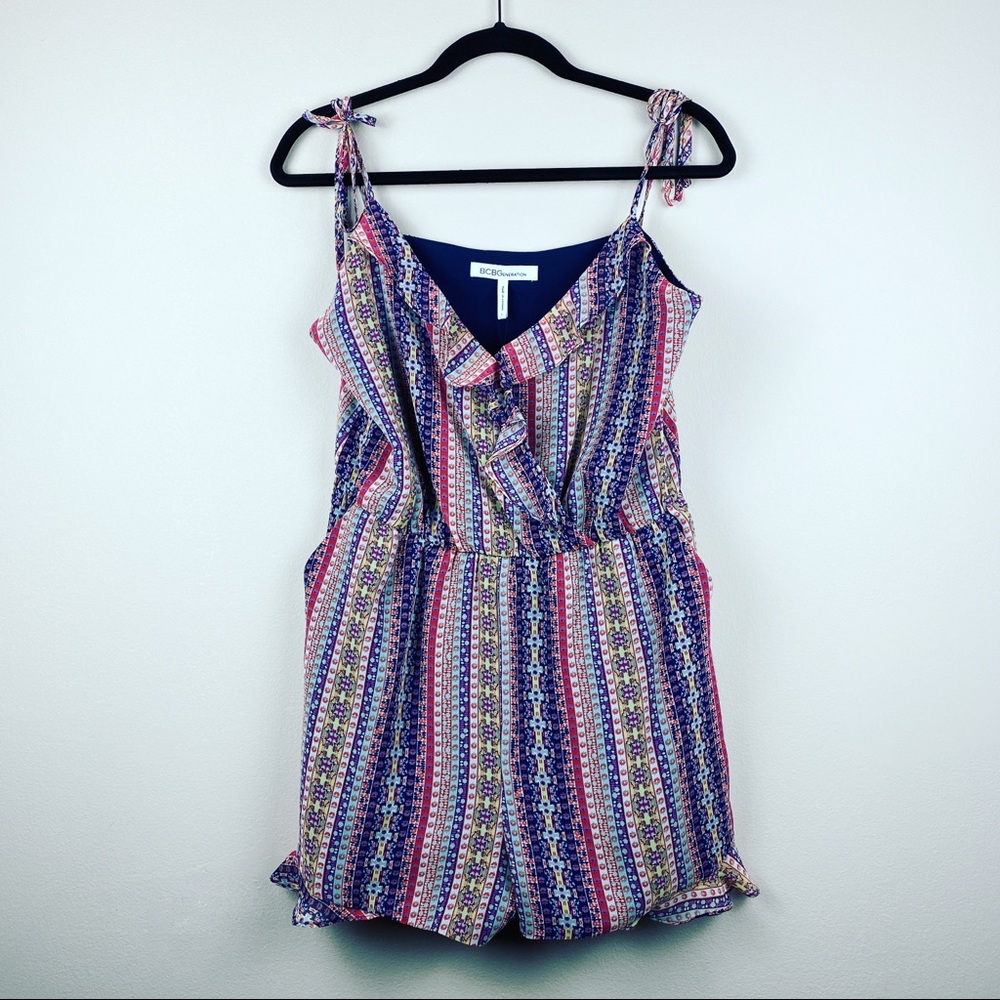 BCBGeneration Romper Multicolor
